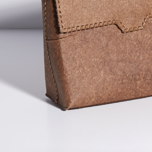 Aiya ayiA Benue Satchel with Kariba Wide Strap Brown - Picture 3 of 3